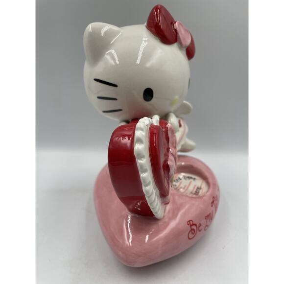 Blue Sky Clayworks Hello Kitty Be My Valentine Tea Light By Heather Goldminc NWT - Picture 7 of 15